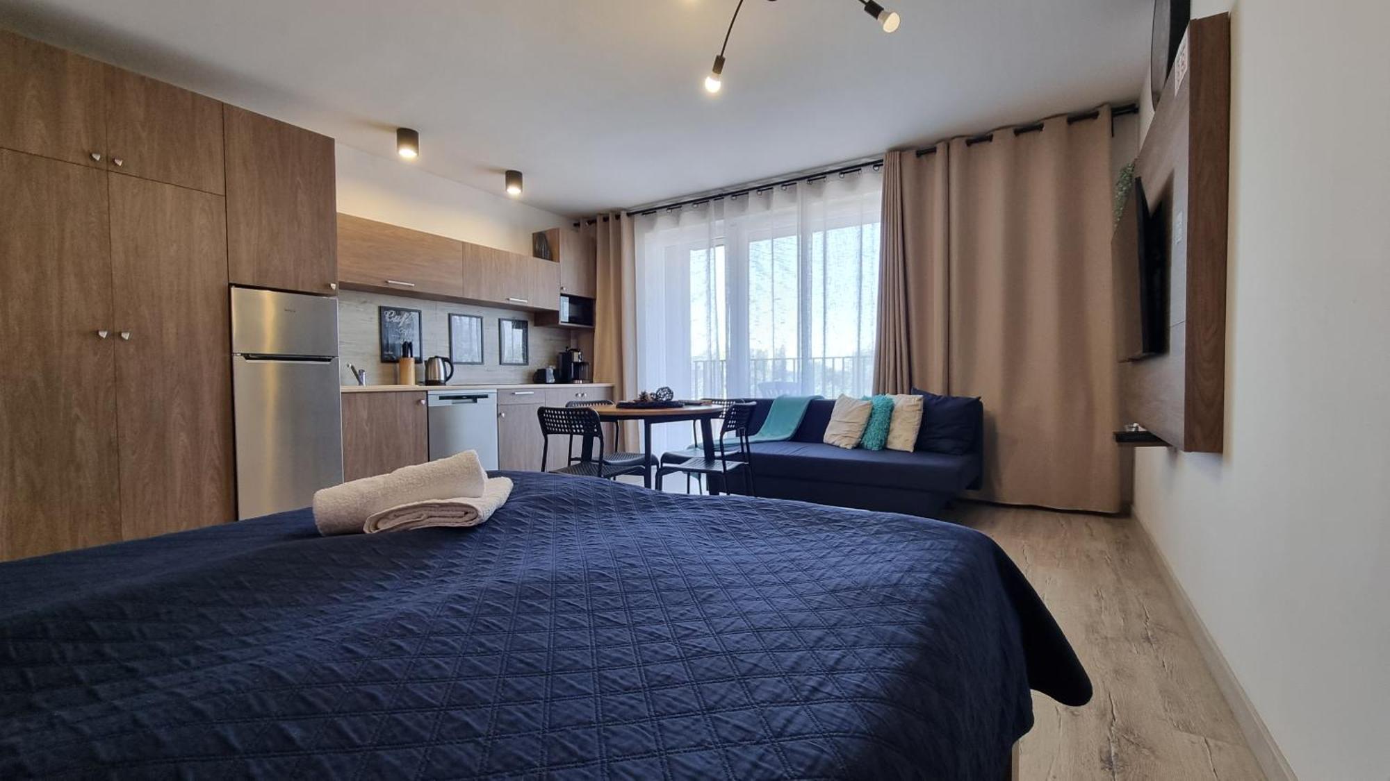 Ferienwohnung Q Apart Coral - Studio, Manufaktura, Parking Gratis, Tv Max, Fv, Gwarancja Zadowolenia Łódź Exterior foto